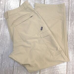 Patagonia Mens Continental Cargo Pant 36x31 Beige Lightweight Outdoor Hiking